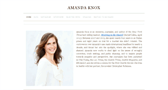 Desktop Screenshot of amandaknox.com