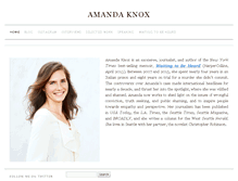 Tablet Screenshot of amandaknox.com
